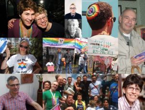 Collage of colour images from Rainbow Jews Archive • Liberal Judaism