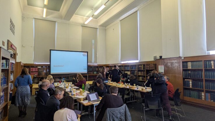 Attendees at the Knowledge Exchange & Networking Event For Regional Heritage Professionals working with Jewish Collections